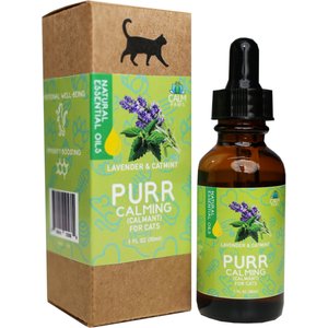 Calm Paws Purr Calming Essential Oil for Cats, 1-oz bottle