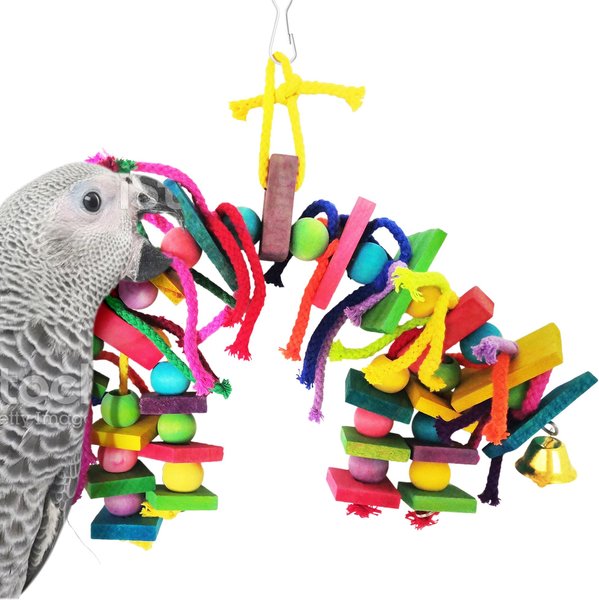 SunGrow Parakeet Chew Toys for Bird Cage slide 1 of 3