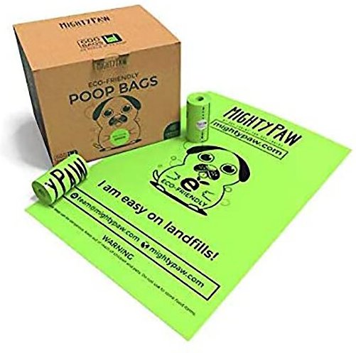 Mighty Paw Earth Friendly Poop Bags, Scented, Green, 40 Rolls slide 1 of 8