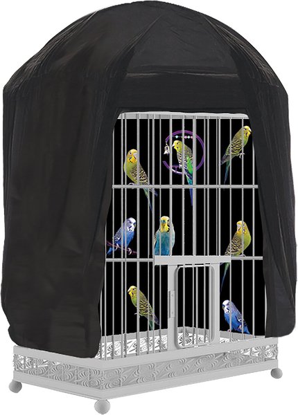 Penn-Plax Bird Cage Cover, Black, Large slide 1 of 2