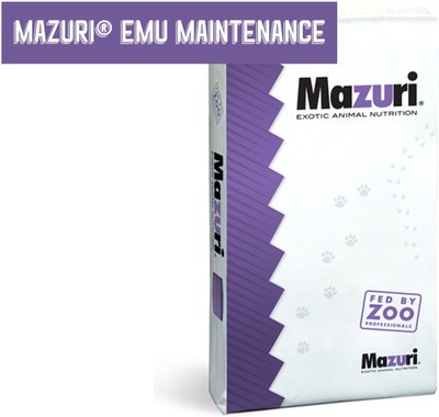 Mazuri Maintenance Emu Food, 50-lb bag, slide 1 of 1