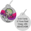 Marvel 's Guardians of the Galaxy Dancing Groot Personalized Dog & Cat ID Tag, Round