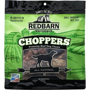 Redbarn Naturals Choppers Dog Treats, 9-oz bag, bundle of 6