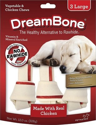DreamBone Large Chicken Chew Bones Dog Treats, slide 1 of 1