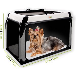 DogGoods Do Good The Foldable Travel Dog Crate, Small