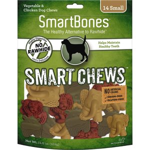 SmartBones Small Smart Chews Grain-Free Dog Treats, 28 count