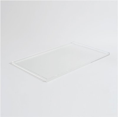 Hiddin Clear Acrylic Overflow Cat & Dog Tray, slide 1 of 1