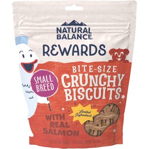 Natural Balance L.I.T. Limited Ingredient Grain-Free Treats Sweet Potato & Fish Formula Dog Treats, Small Breed, 8-oz bag, bundle of 3
