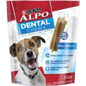 ALPO Small/Medium Dental Dog Treats, 72 count