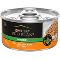Purina Pro Plan Hairball Control Indoor Grilled Chicken Entree in Gravy Wet Cat Food, 3-oz can, case of 24