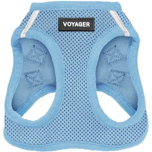 Best Pet Supplies Voyager Step-in Air Dog Harness, Baby Blue with Matching Trim, Medium