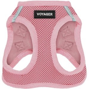 Best Pet Supplies Voyager Step-in Air Dog Harness, Pink with Matching Trim, Small