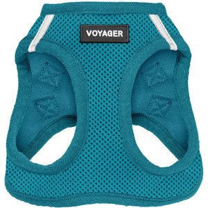 Best Pet Supplies Voyager Step-in Air Dog Harness, Turquoise with Matching Trim, Medium