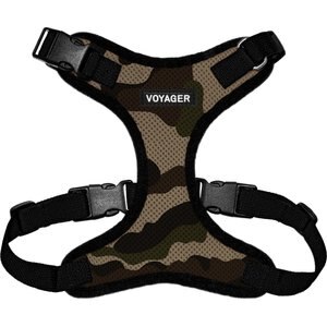 Best Pet Supplies Voyager Step-in Lock Dog Harness, Army Base, Small