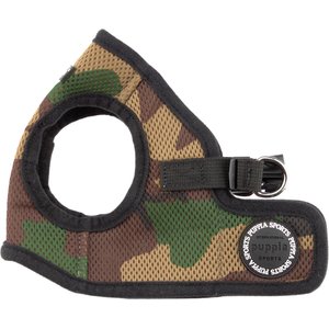 Puppia Vest Polyester Step In Back Clip Dog Harness, Camo, Medium: 13.1 to 13.9-in chest