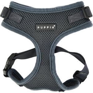 Puppia RiteFit Polyester Back Clip Dog Harness, Grey, X-Large: 21.5 to 31.5-in chest