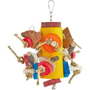 A&E Cage Company Fun Spongy Bird Toy