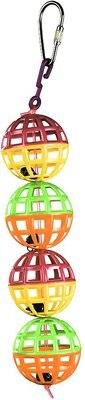A&E Cage Company Jingle Lattice Balls Bird Toy, slide 1 of 1
