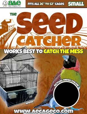 A&E Cage Company Seed Catcher, Black, slide 1 of 1