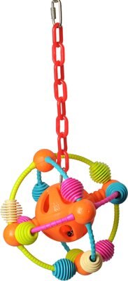 A&E Cage Company Space Ball Happy Beaks Bird Toy, slide 1 of 1