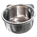 A&E Cage Company Stainless Steel Bird Food Coop Cup, 5-oz