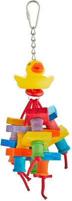 A&E Cage Company The Rubber Duck Monster Bird Toy, slide 1 of 1