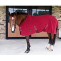 Gatsby Premium Fleece Dress Horse Sheet, Burgundy, 78-in