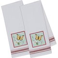 Design Imports Butterfly Embellished Dishtowel