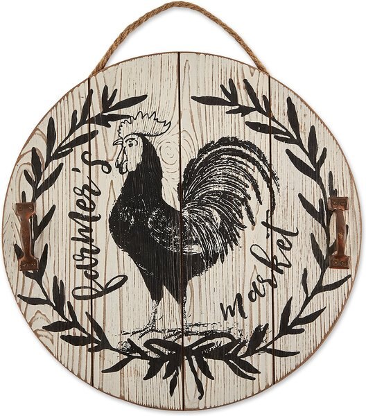Design Imports Rooster Farmers Market Farmhouse Sign slide 1 of 6
