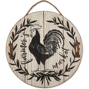 Design Imports Rooster Farmers Market Farmhouse Sign
