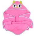 Design Imports Kids Pink Owl Hooded Towel