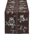 Design Imports Owls Embroidered Table Runner, 70-in