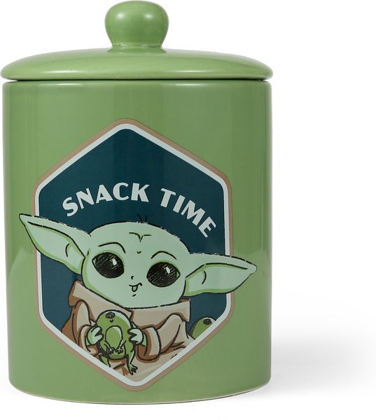 Fetch For Pets Star Wars Mandalorian Snack Time Dog Treat Jar slide 1 of 4