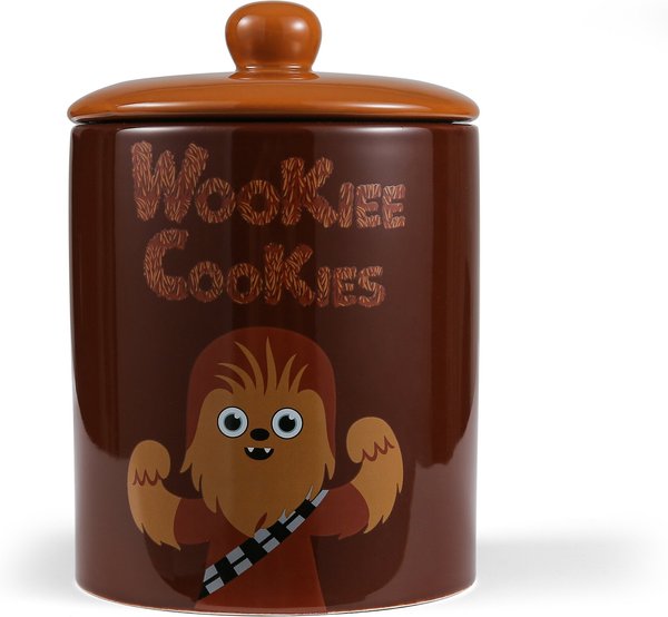 Fetch For Pets Star Wars Chewbacca "Wookies Cookies" Dog Treat Jar slide 1 of 4