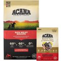 ACANA Red Meat Recipe + Rescue Care For Adopted Dogs Dry Dog Food