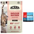 ACANA Indoor Entree Adult Dry Cat Food + ORIJEN Six Fish Freeze-Dried Treats