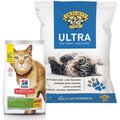 Hill's Science Diet 7+ Senior Vitality Chicken Recipe Dry Food + Dr. Elsey's Precious Cat Ultra Unscented Clumping Clay Litter