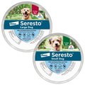 Seresto Flea & Tick Collar for Dogs, over 18 lbs + Flea & Tick Collar for Dogs, up to 18 lbs