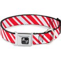 Buckle-Down Candy Cane 1 Dog Collar, Small