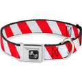 Buckle-Down Candy Cane Dog Collar, Small