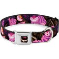 Buckle-Down Cheshire Cat Tree Dog Collar, Small