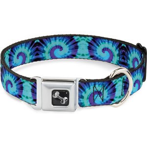 Buckle-Down Tie Dye Swirl Dog Collar, Small