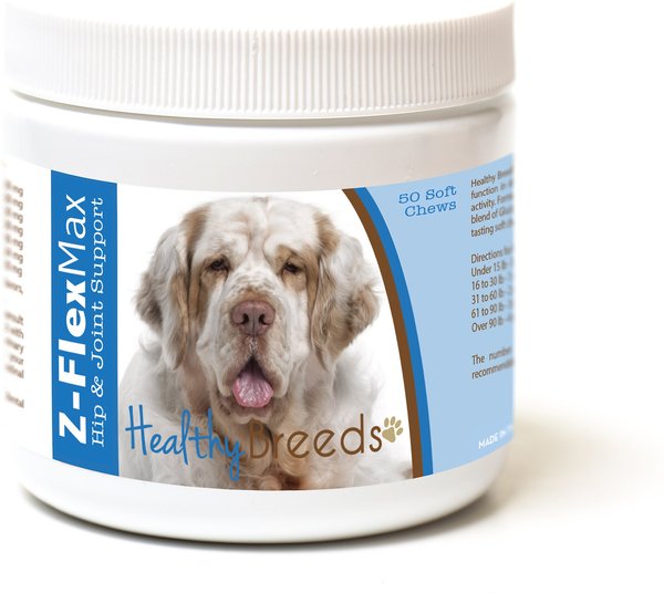 Healthy Breeds Z-Flex Max Hip & Joint Soft Chews Dog Supplement, 50 count slide 1 of 1