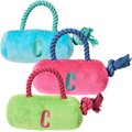 Cosmo Fur Babies Purse Plush Dog Toy, 7-in, Color Varies
