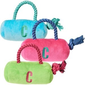 Cosmo Furbabies Purse Plush Dog Toy, 7-in, Color Varies