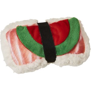 Cosmo Furbabies Sushi Plush Dog Toy, Watermelon, 6-in