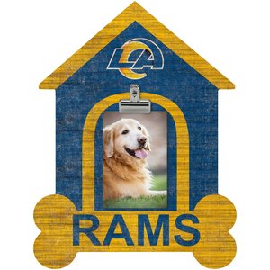 Fan Creations NFL Dog Bone House Clip Photo Frame, Los Angeles Rams