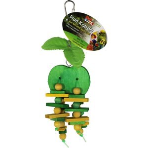 Bird Life Apple Kabob Bird Toy, Green