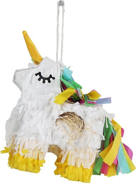 Bird Life Unicorn Pinata Bird Toy, Assorted Colors, Small slide 1 of 2