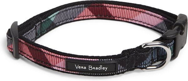 Vera Bradley Dog & Cat Collar, Ribbons Plaid, Small slide 1 of 2